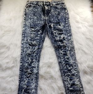Sneak peek skinny jeans